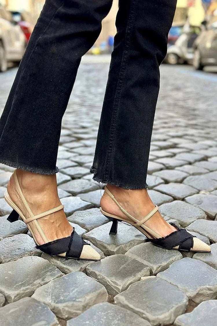 Isabella | Elegant Slingback Shoes