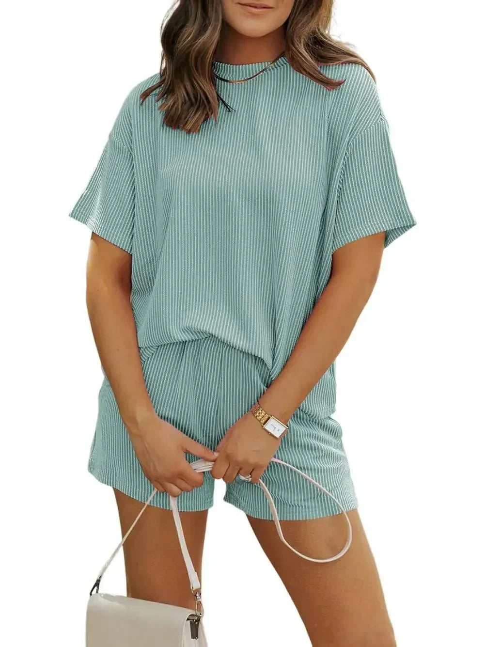 Claudia | Chic Ribbed Set
