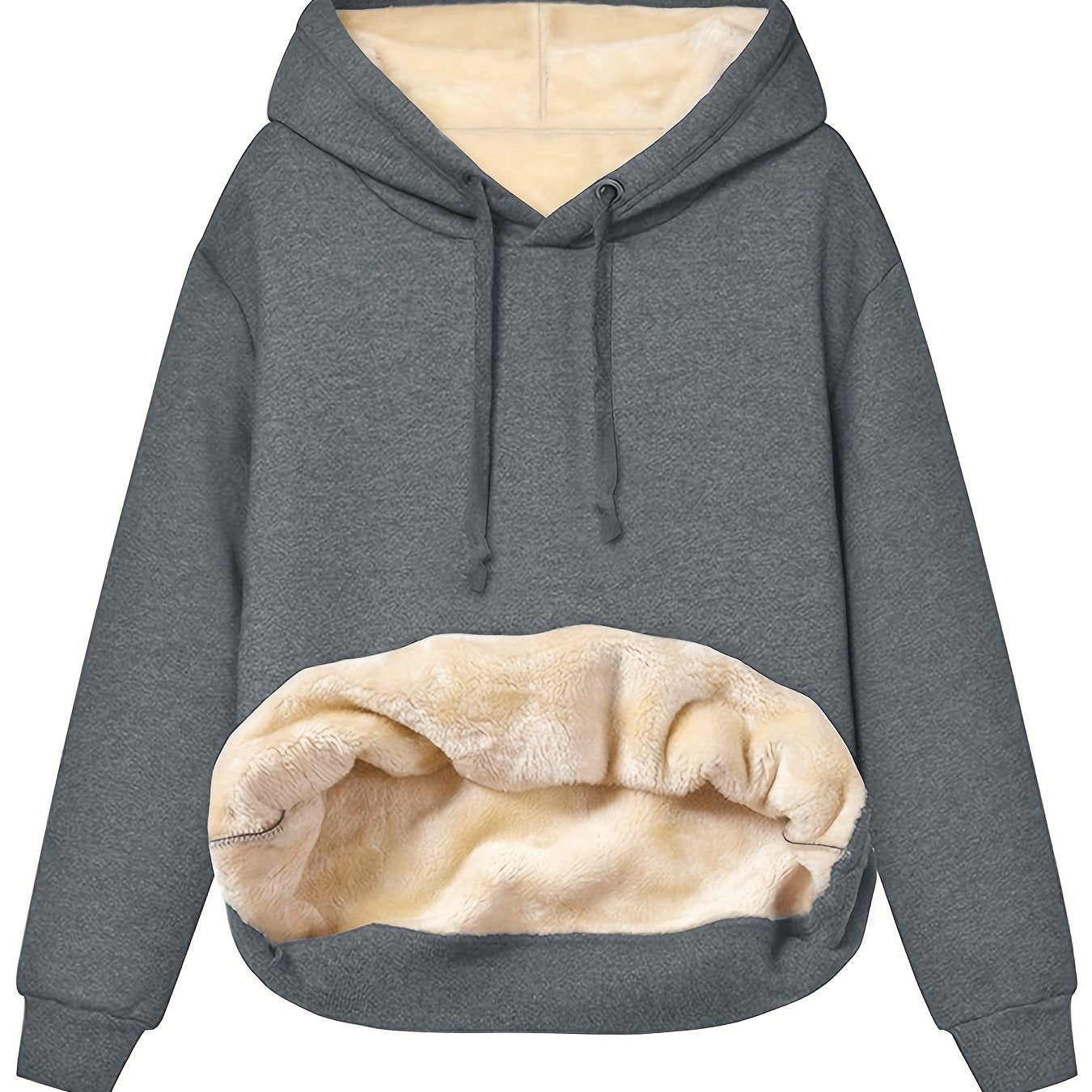 Clara | Winter Pullover Cozy Hoodie with Plush Pocket