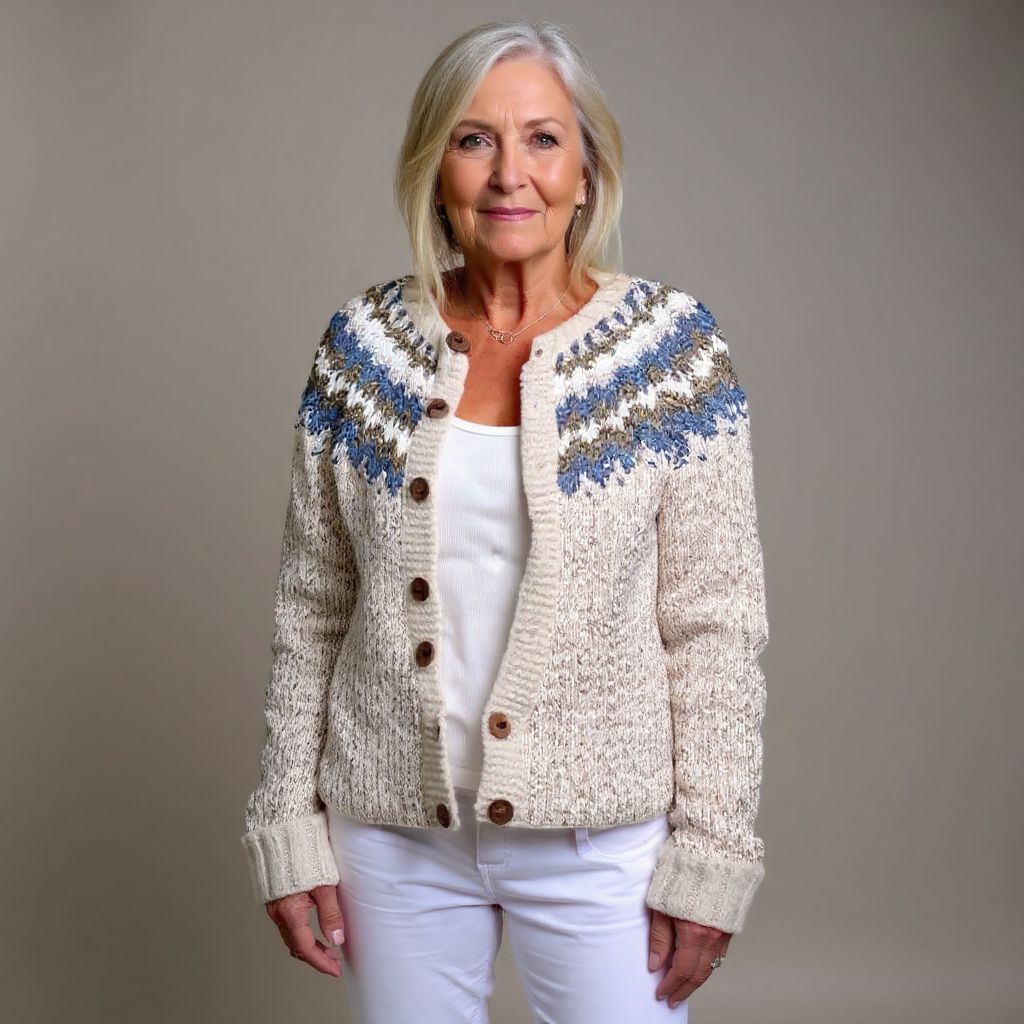 Peyton | Vintage Icelandic Cardigan