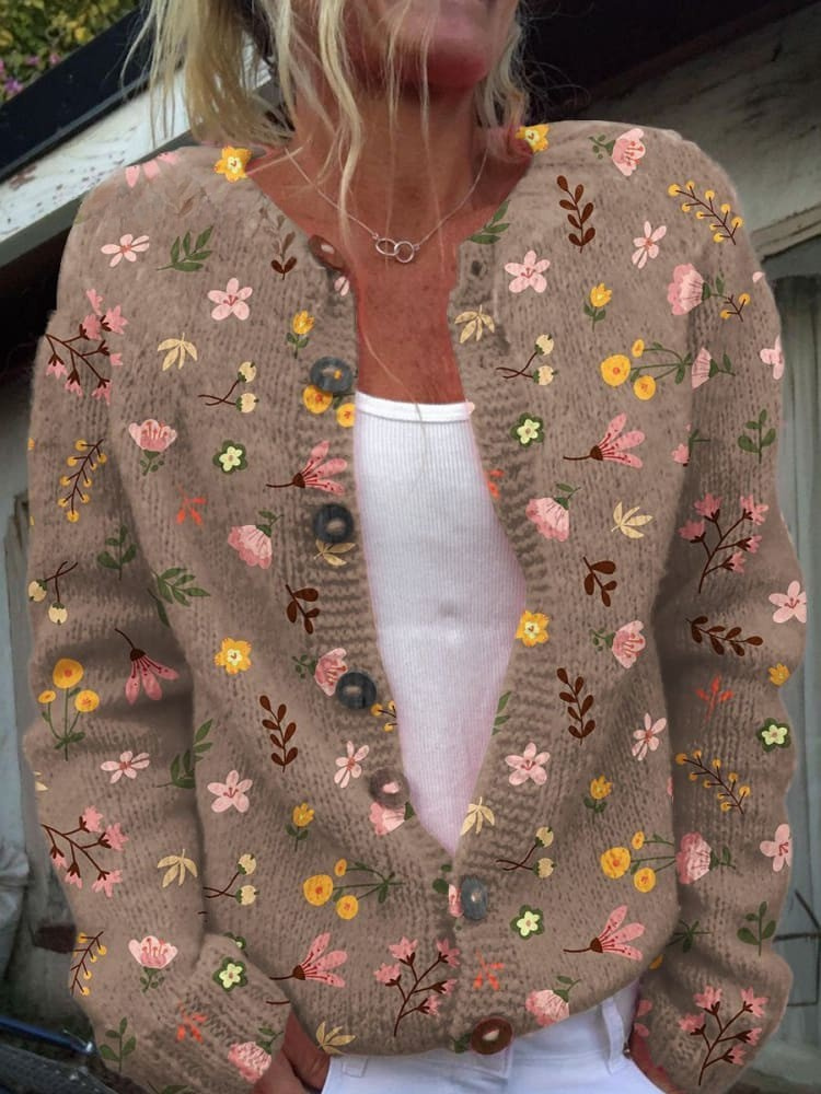 Chloe | Floral Cardigan