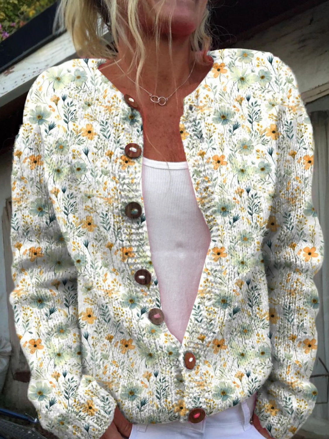Sophie | Meadow Floral Cardigan