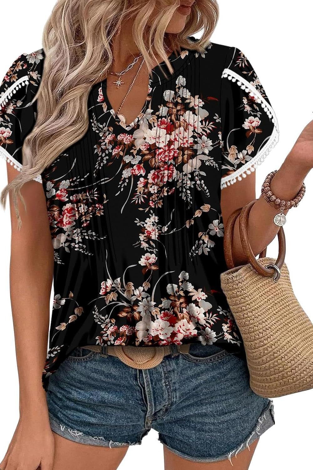 Johanna | Chic Fringe Blouse