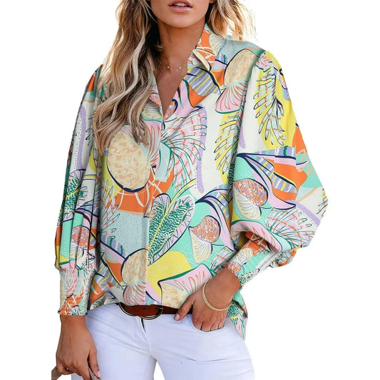 Charie | Elegant Paisley Blouse