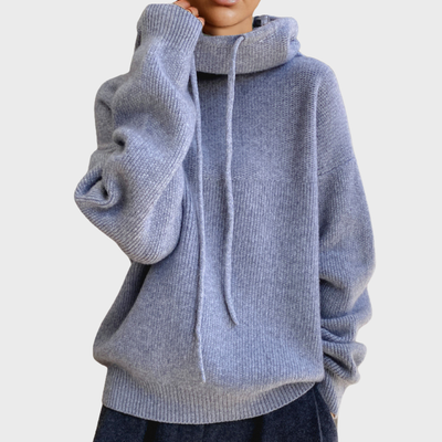 Women's Wool Hoodie | Drawstring
