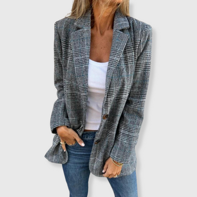 Dorothea | Classic Check Blazer