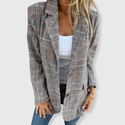 Dorothea | Classic Check Blazer