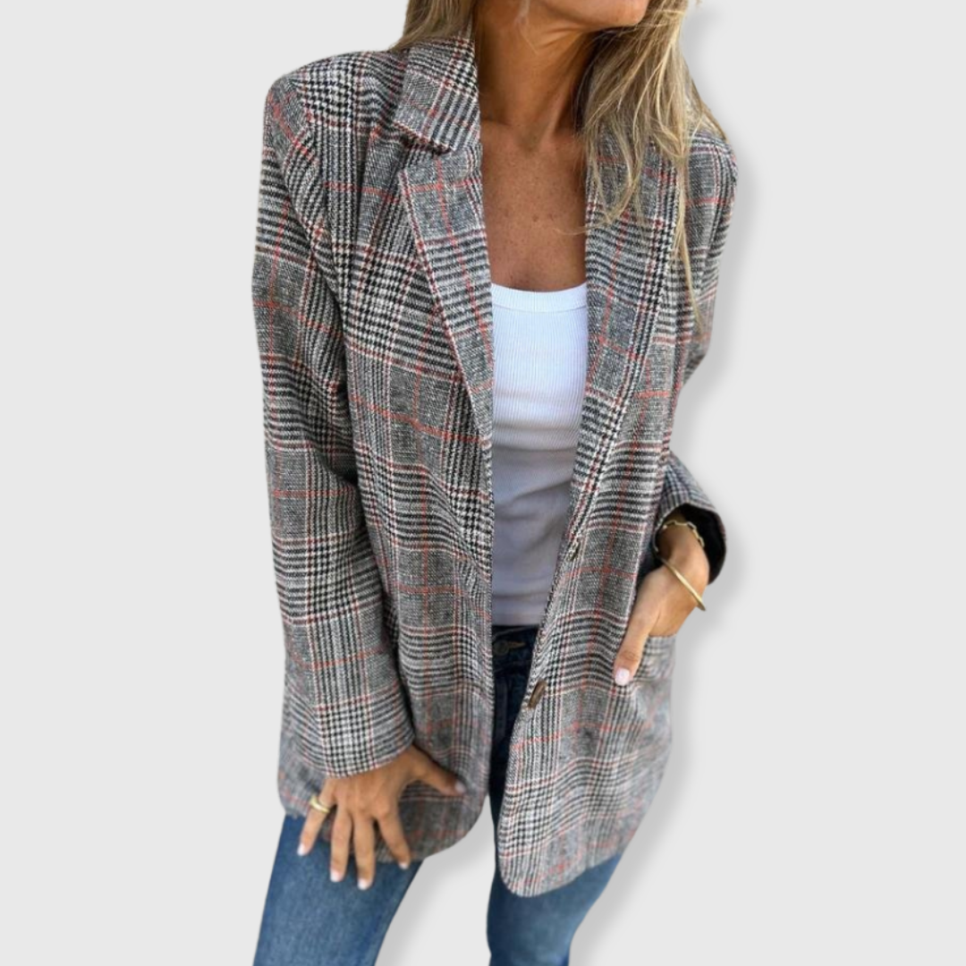 Dorothea | Classic Check Blazer