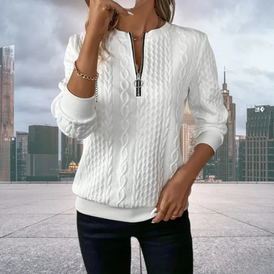 Alarry | Zip-Up Sweater