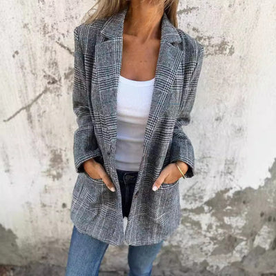 Dorothea | Classic Check Blazer