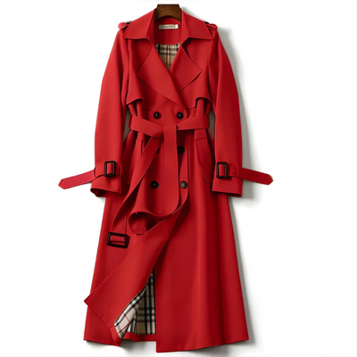Elara | Women’s Classic Double-Breasted Trench Coat