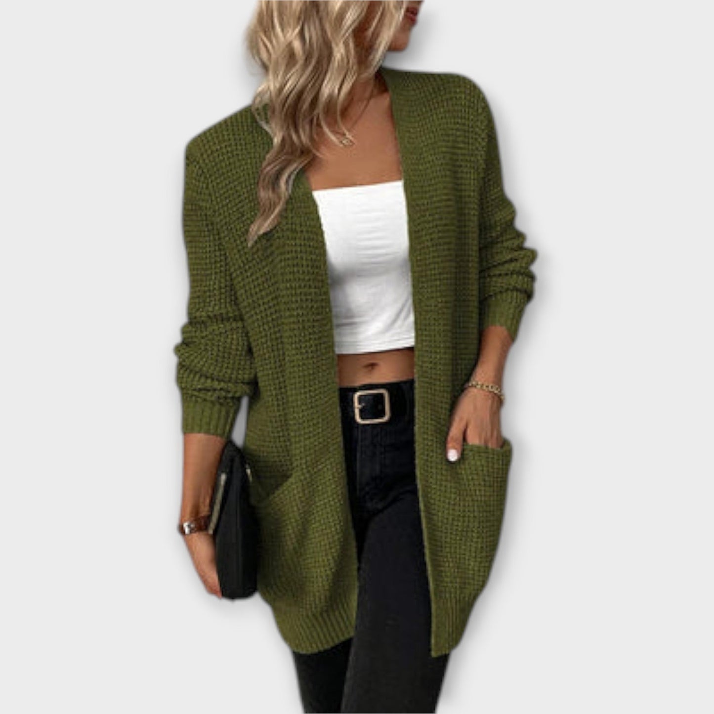 Emerson | Casual Knitted Cardigan with Pockets