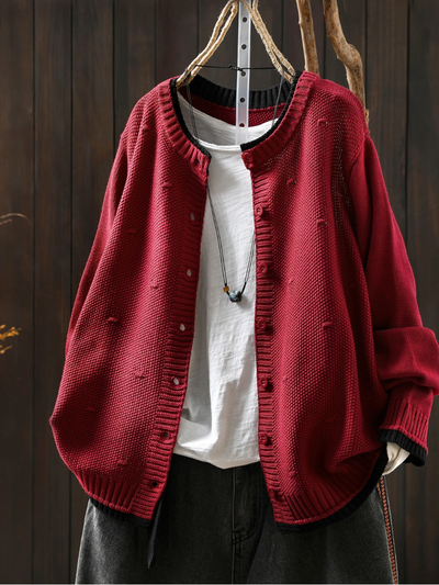 Isolde - Textured Cardigan