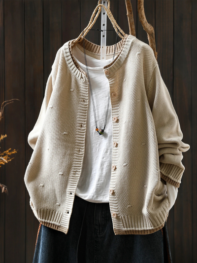 Isolde - Textured Cardigan