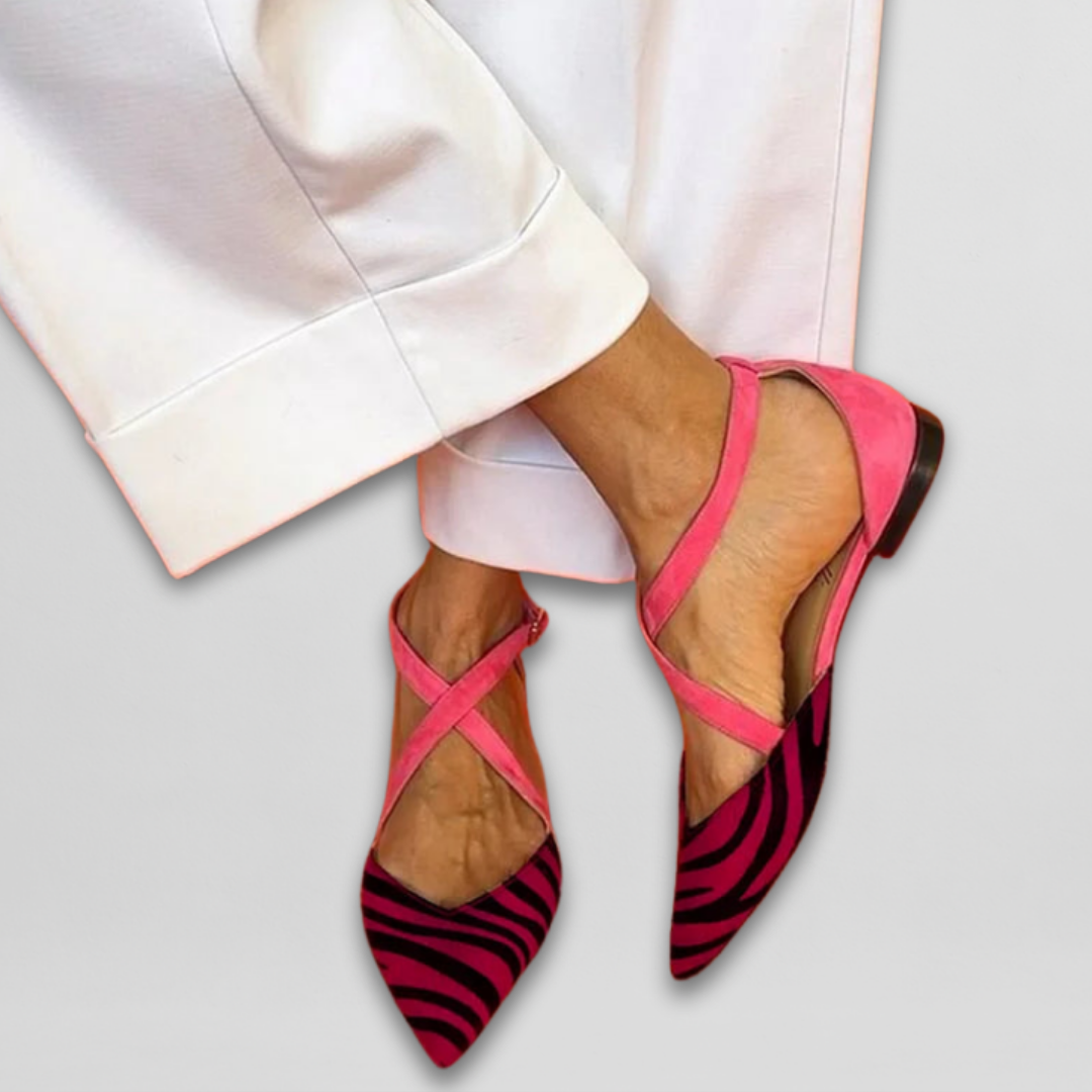 Elisa | Ballet Flats with Straps