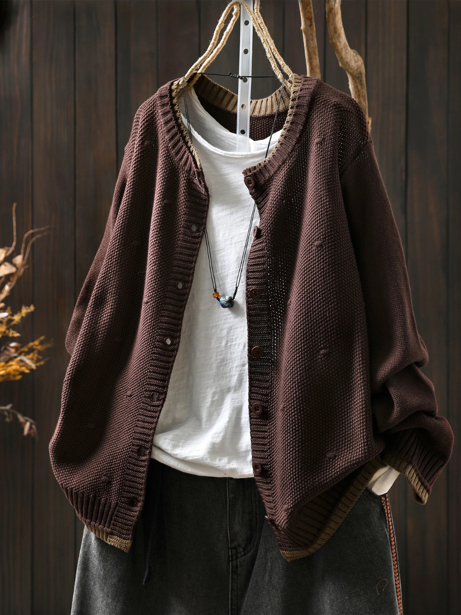 Isolde - Textured Cardigan