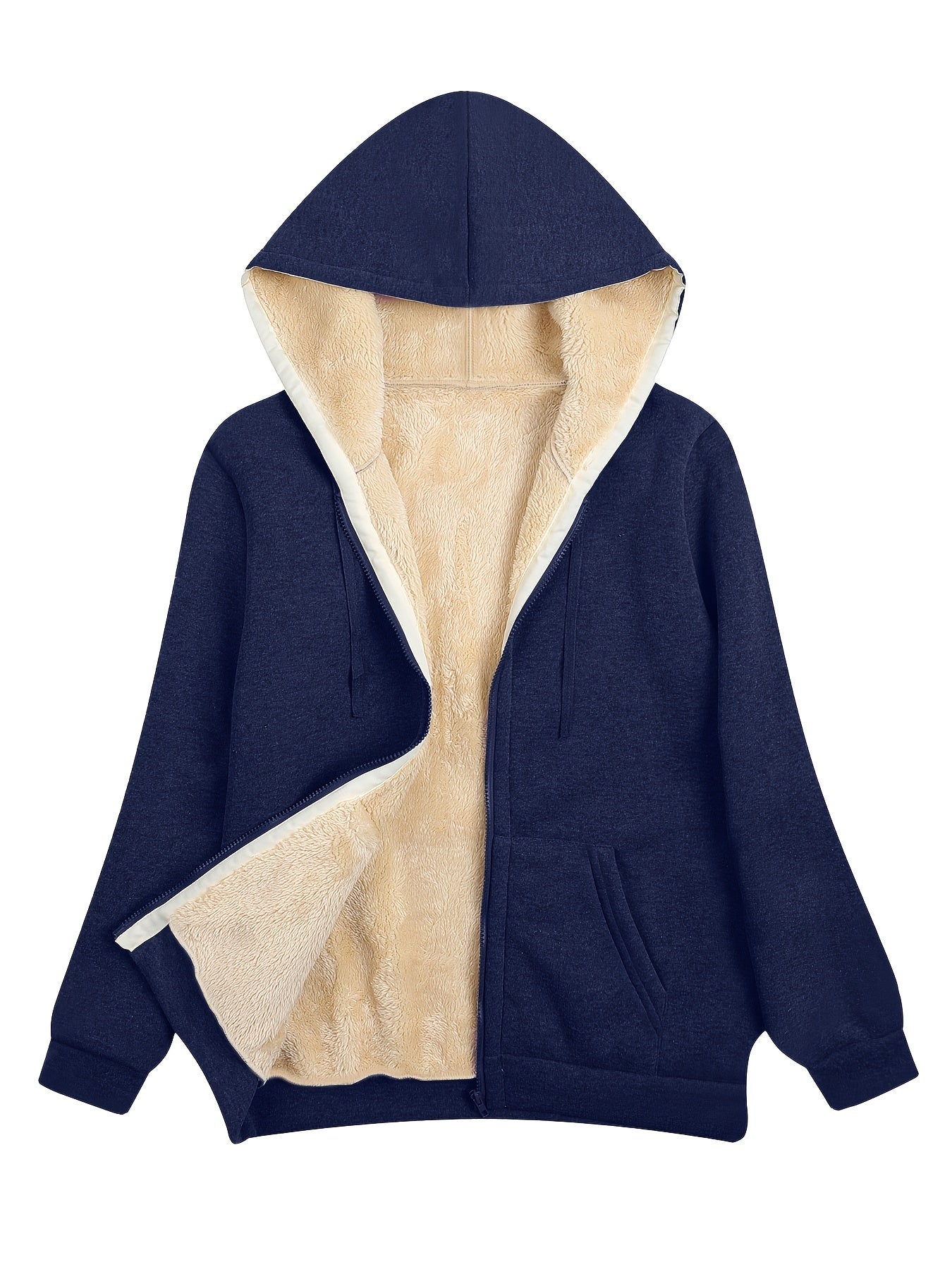 Luna | Warm Zip-Up Jacket with Hood