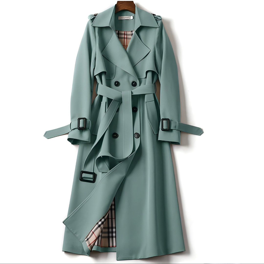 Elara | Women’s Classic Double-Breasted Trench Coat