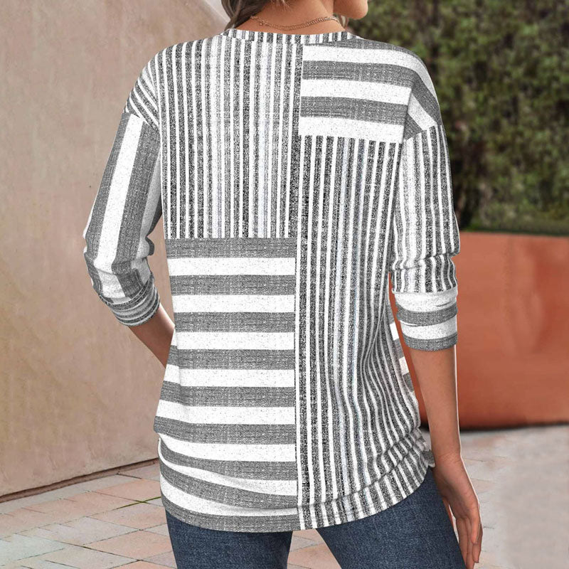 Samara | Breezy Striped Top