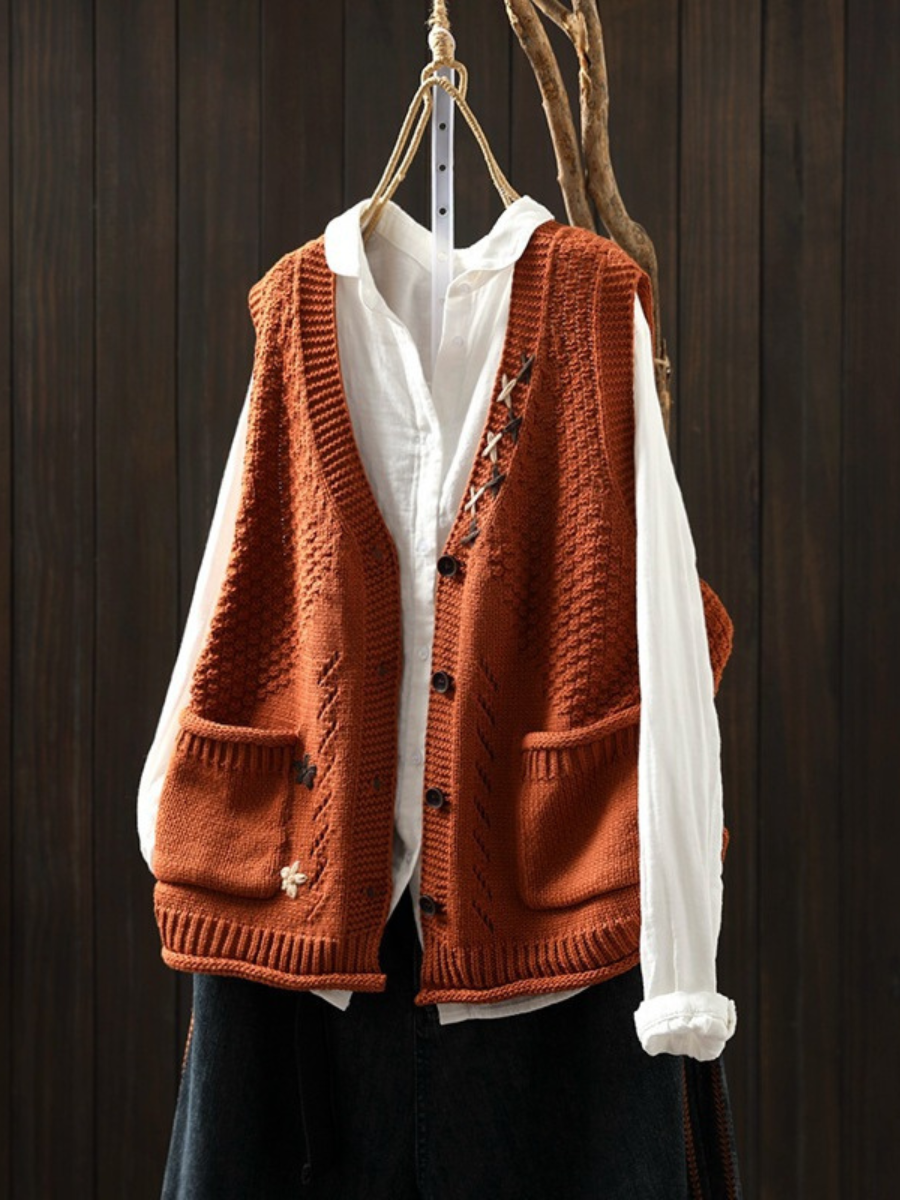 FLORIANNE - Knitted Vest
