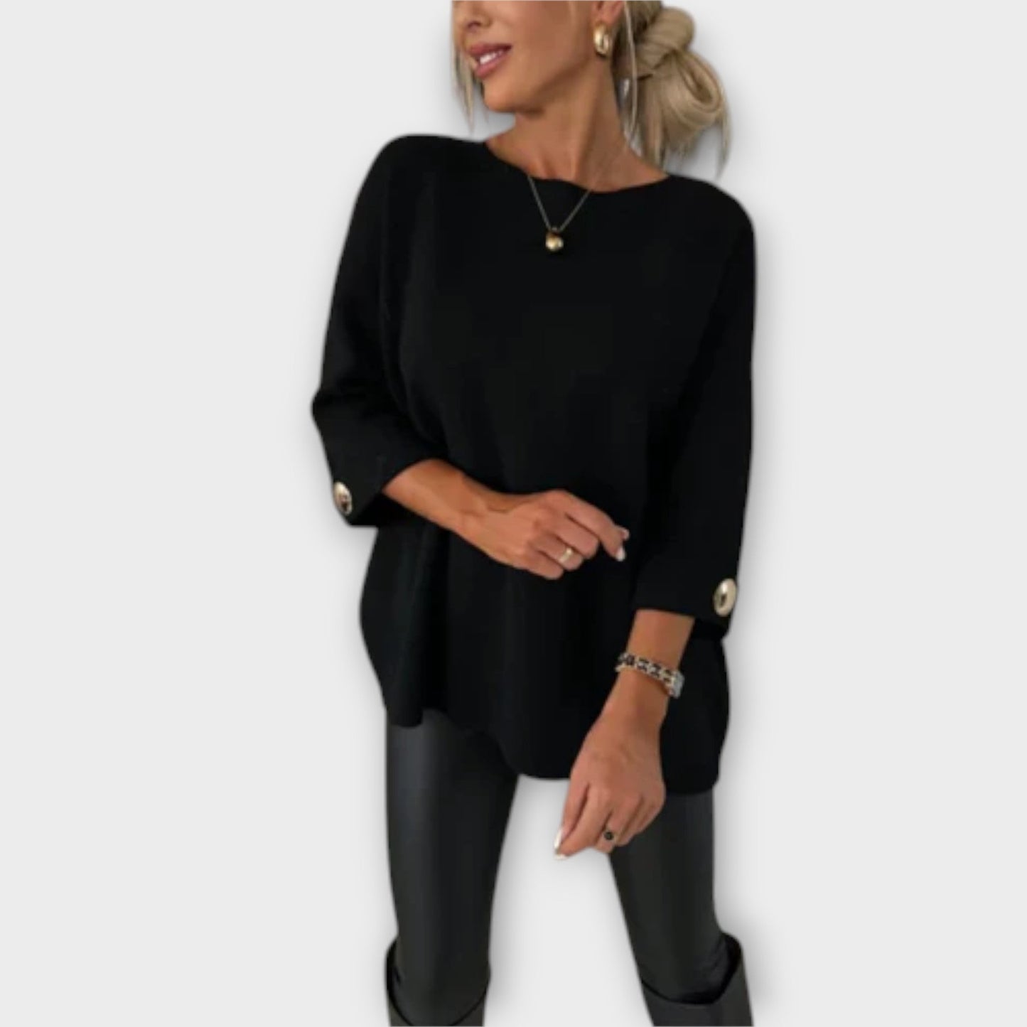 Brianna | Elegant Sweater Blouse