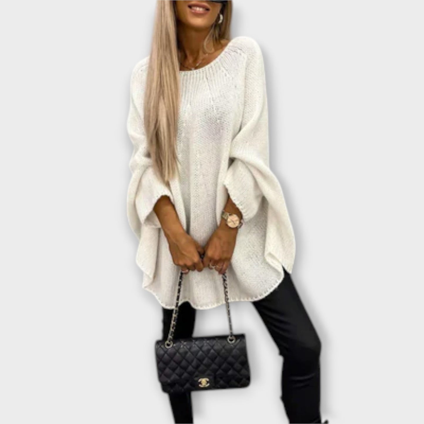 Stylish Women's Sweater | Round Neckline