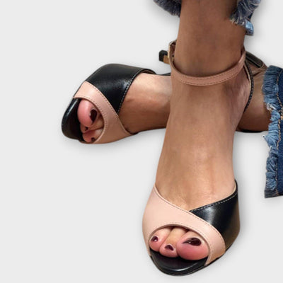 Noirella | Elegant Heels with Strap