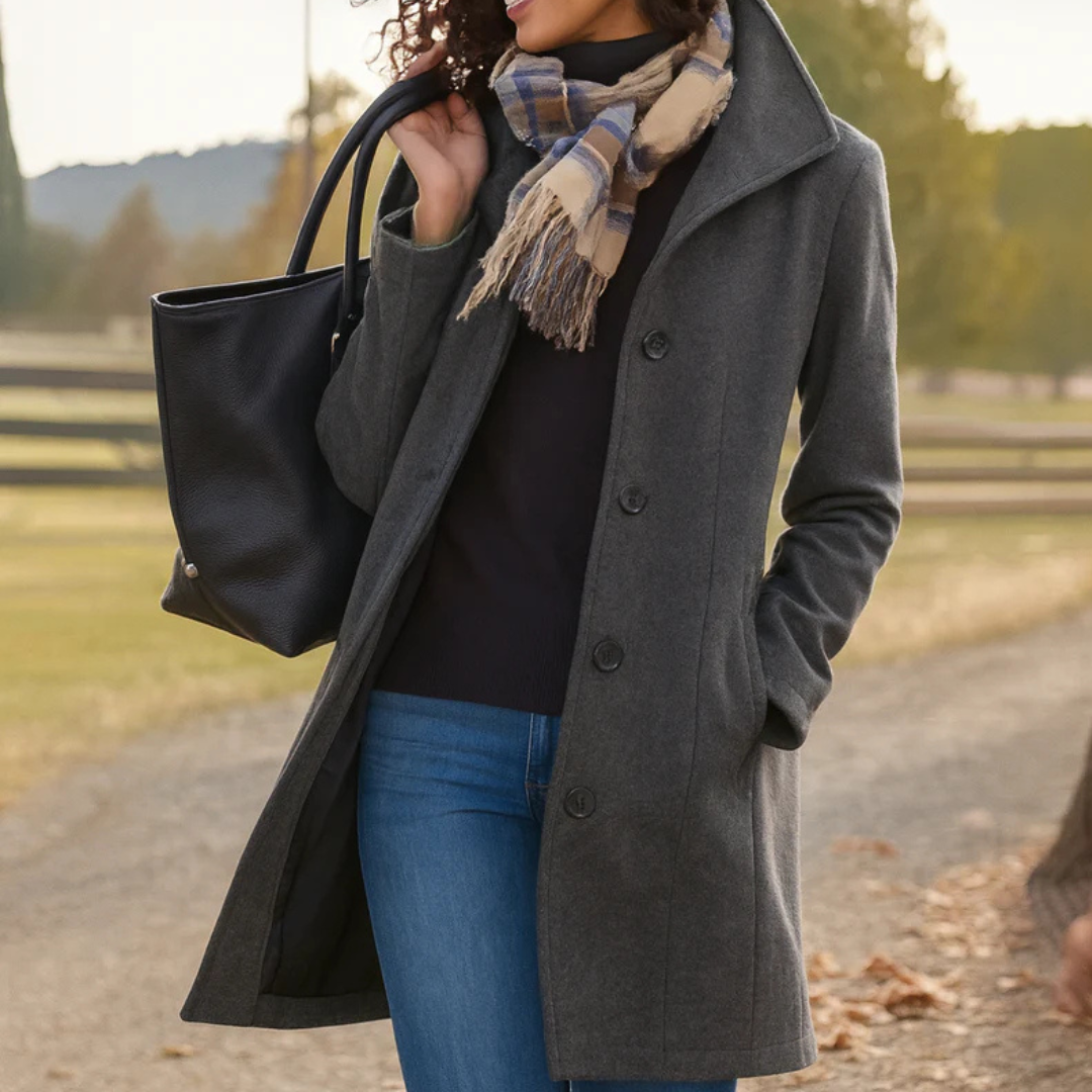 Aurora | Women’s Single-Breasted Coat