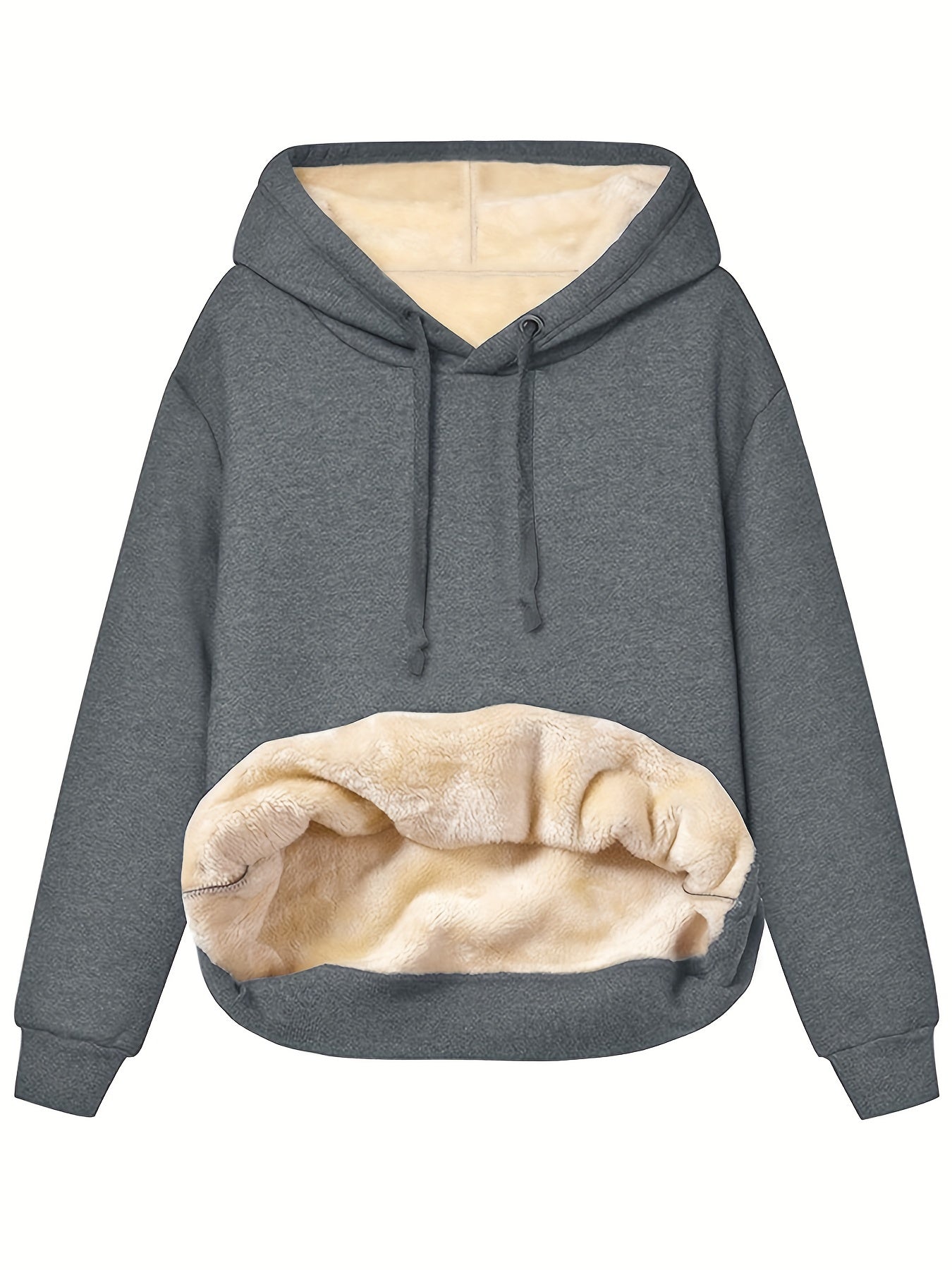 Clara | Winter Pullover Cozy Hoodie with Plush Pocket