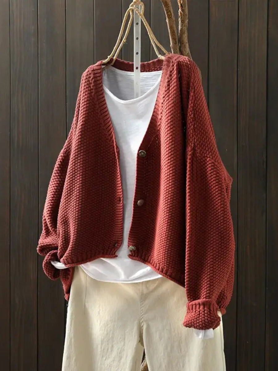 Coralie - Cozy Knit Cardigan