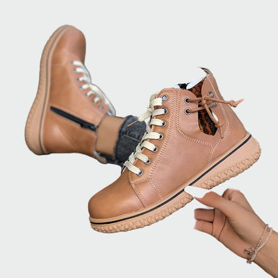 Sophie | Orthopedic Leather Ankle Boots