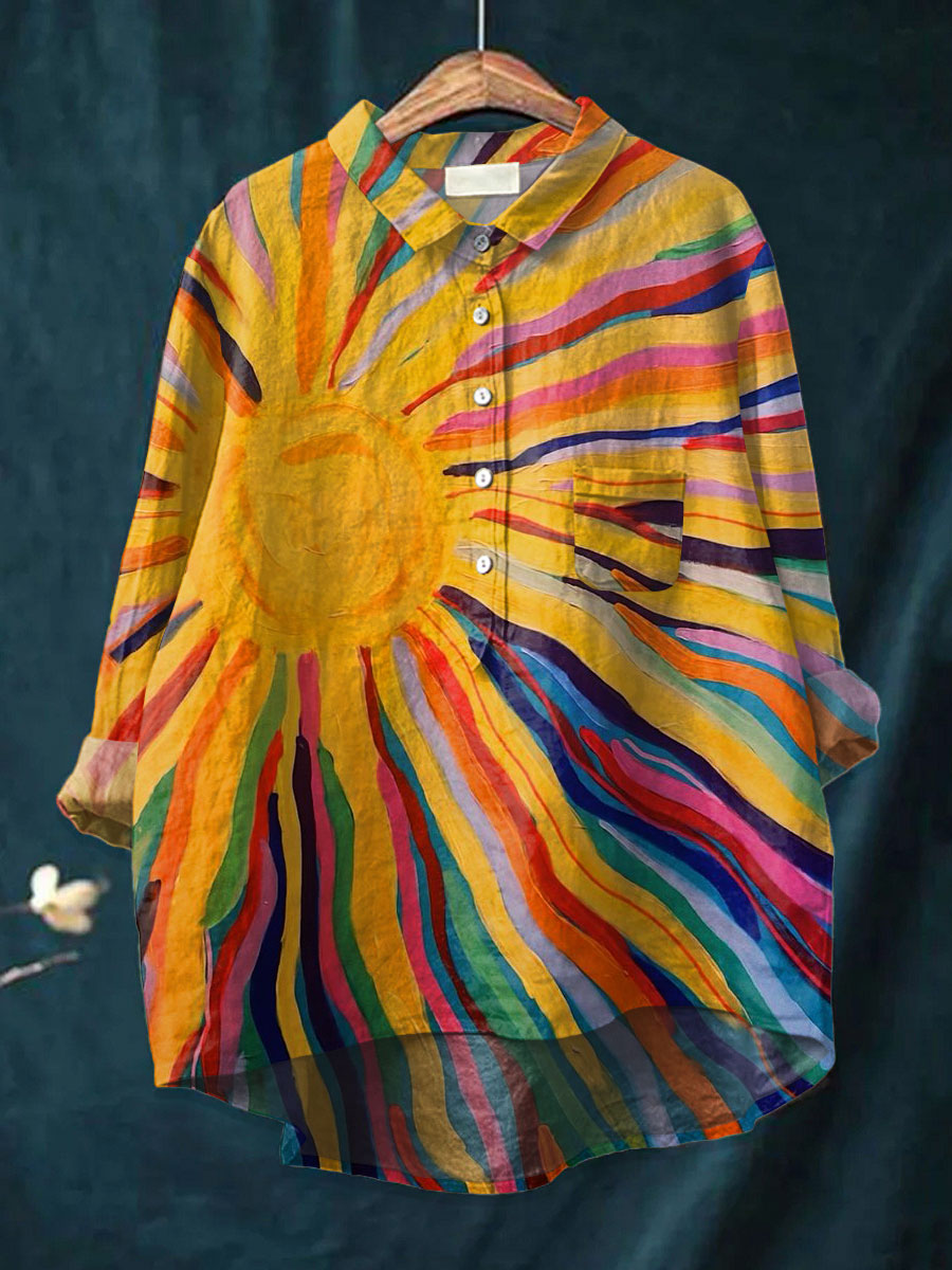 Solara | Radiant Sunburst Shirt