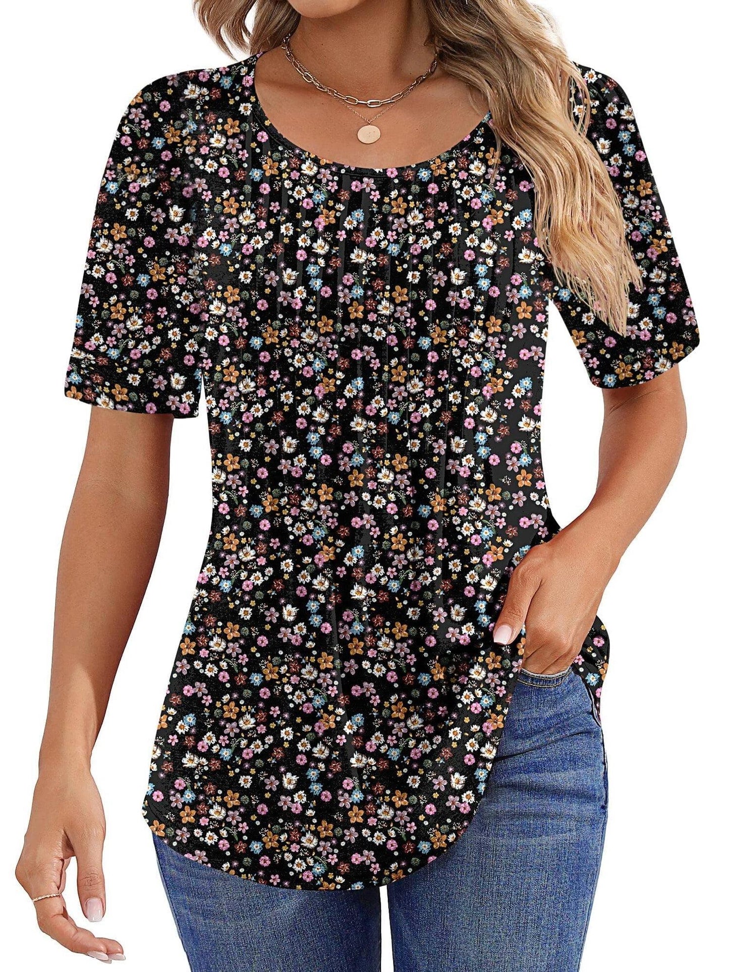 Ariala | Summer Pleated Top