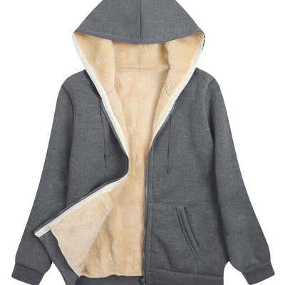 Luna | Warm Zip-Up Jacket with Hood
