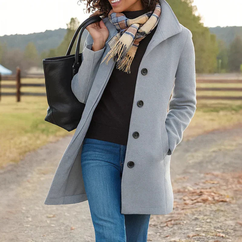 Aurora | Women’s Single-Breasted Coat