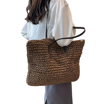 Victoria - Woven Tote Bag
