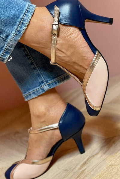 Alessia | Classy T-strap Heel