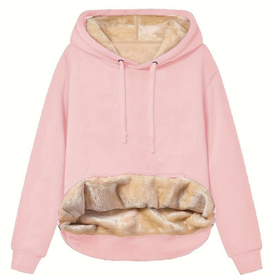 Clara | Winter Pullover Cozy Hoodie with Plush Pocket