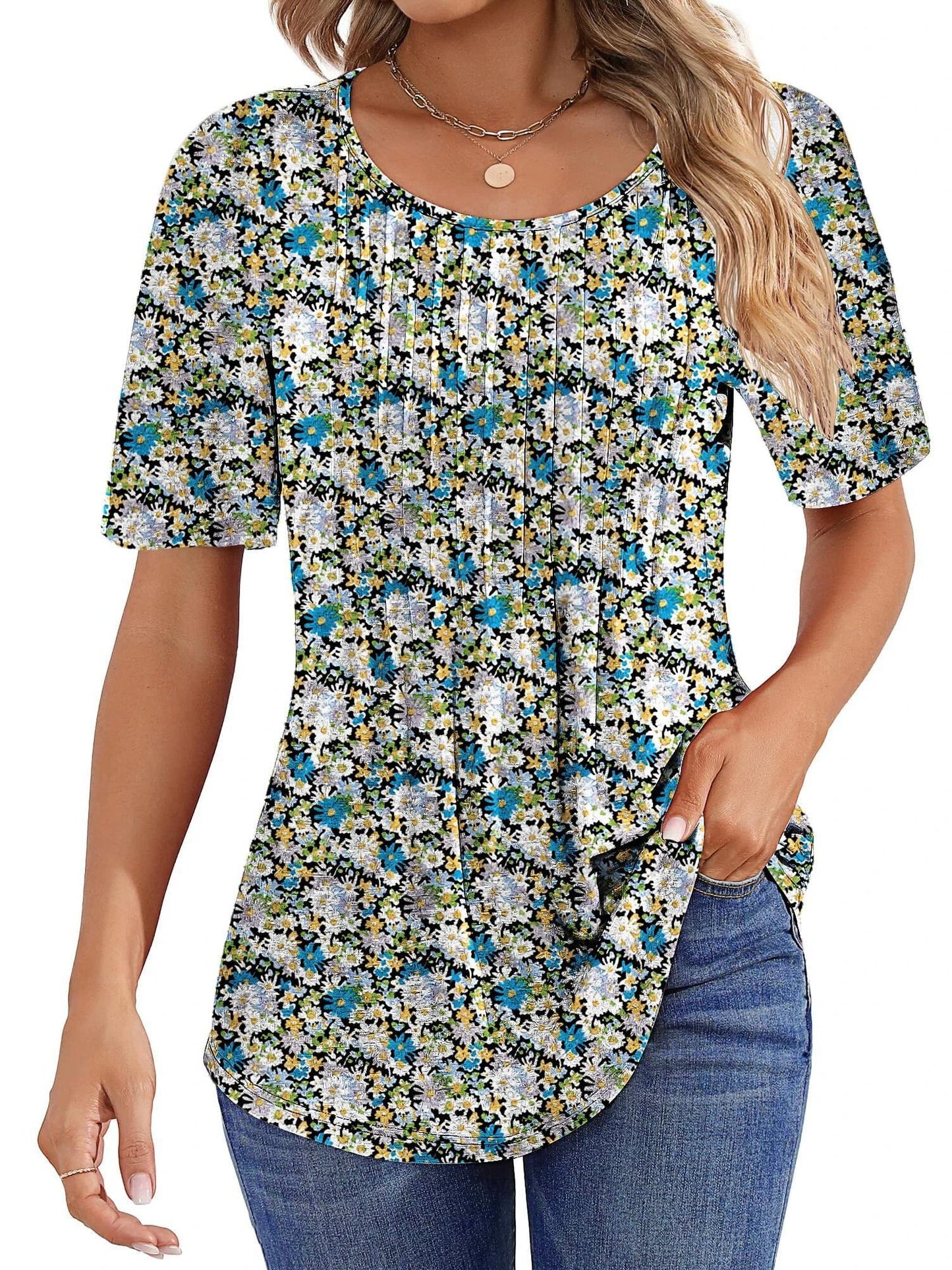 Ariala | Summer Pleated Top