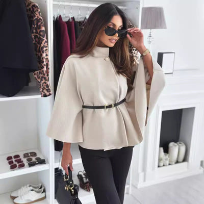 Selviora | Belted Cape Top