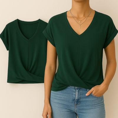Eva | Casual V-Neck T-Shirt