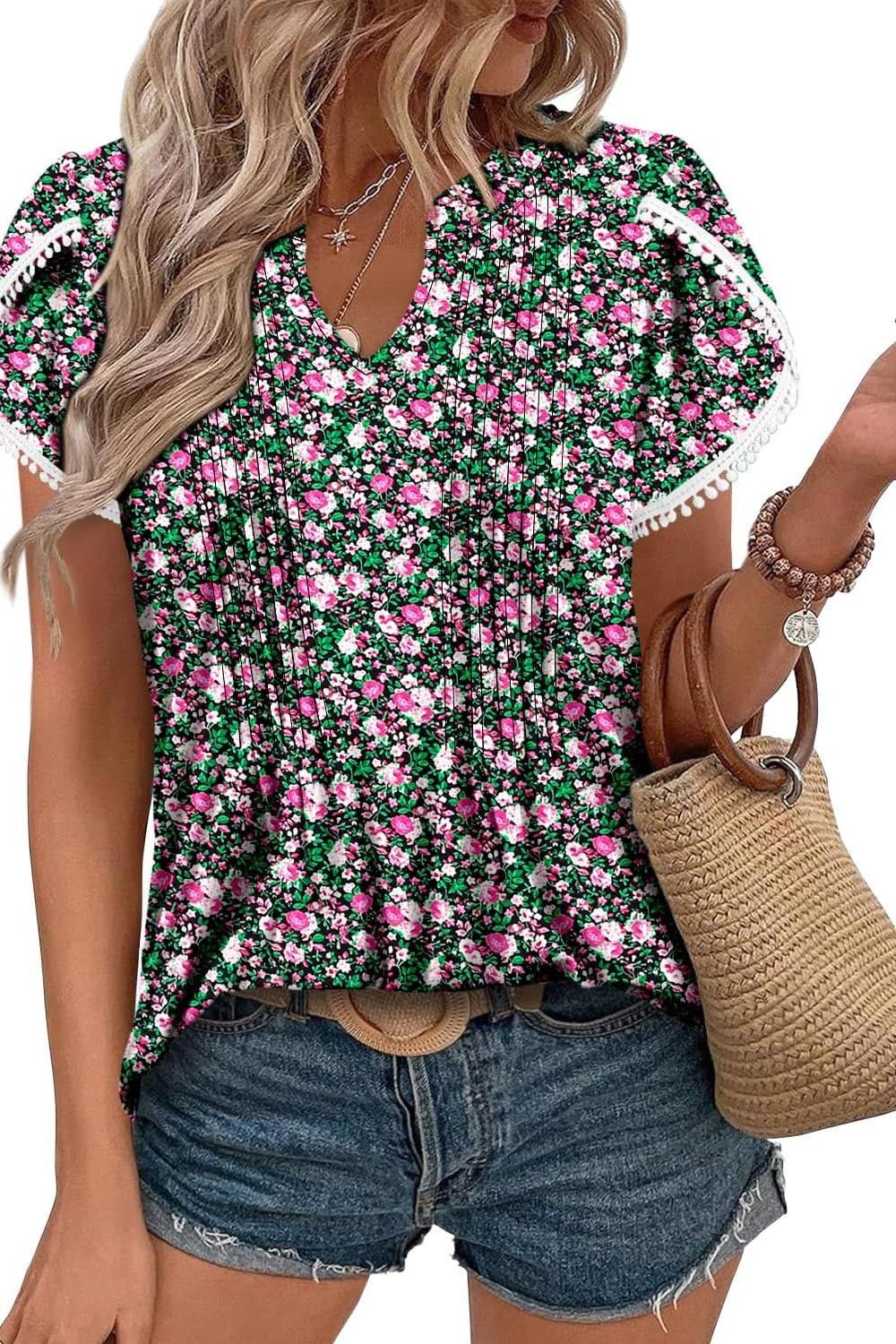 Johanna | Chic Fringe Blouse