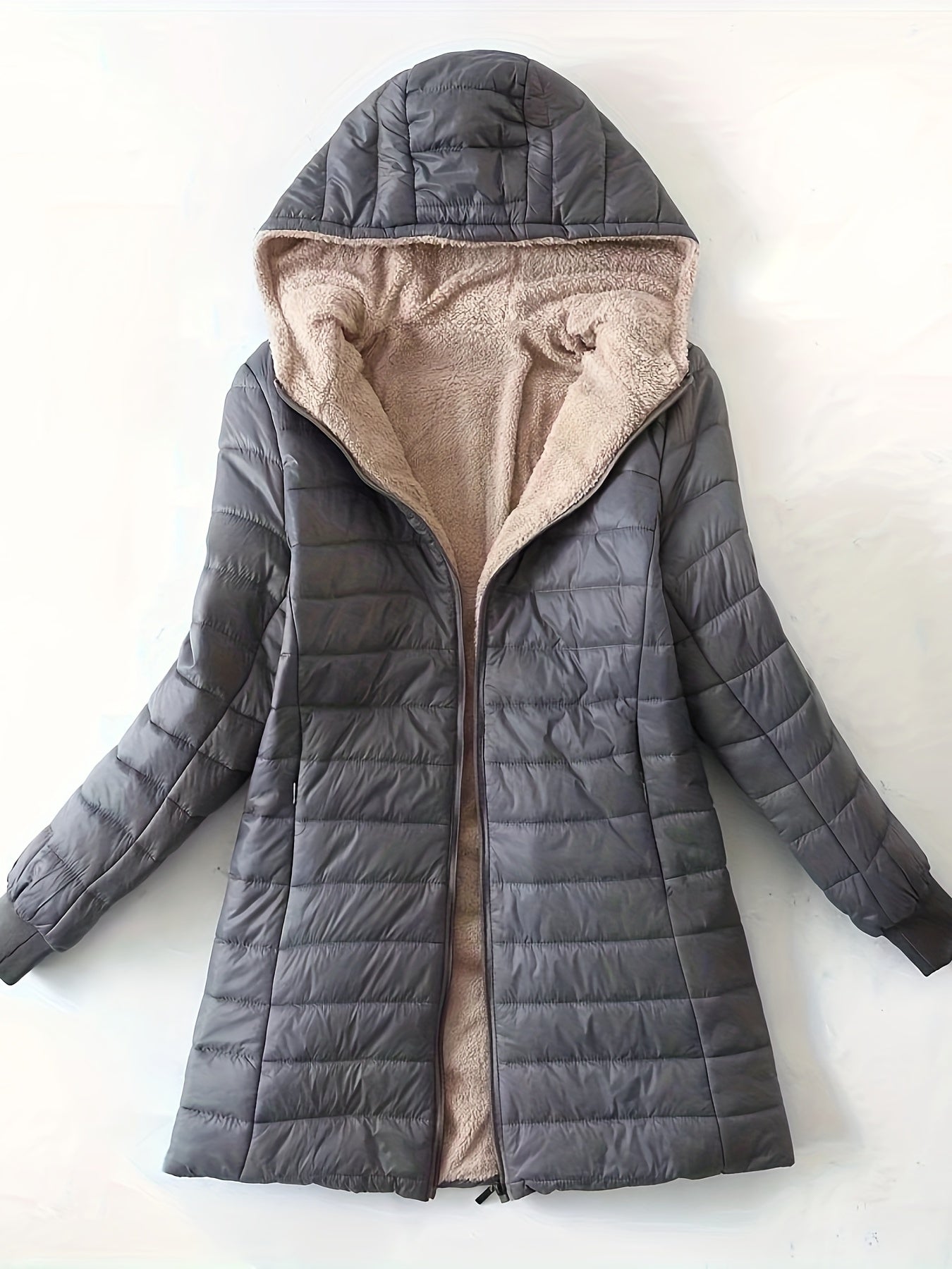 Clara | Warm Winter Hooded Puffer Jacket