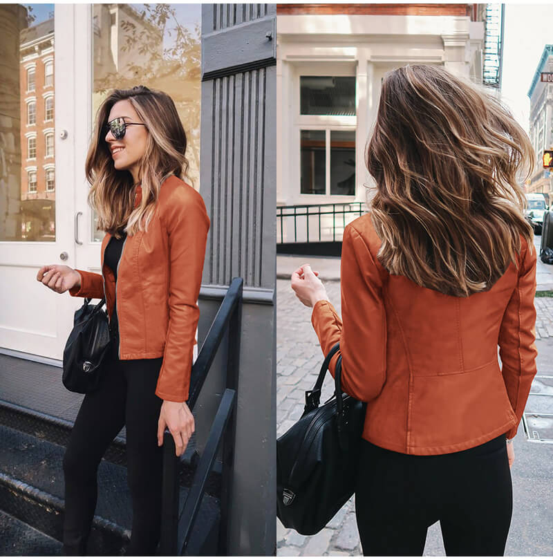 Sophia | Leather Jacket