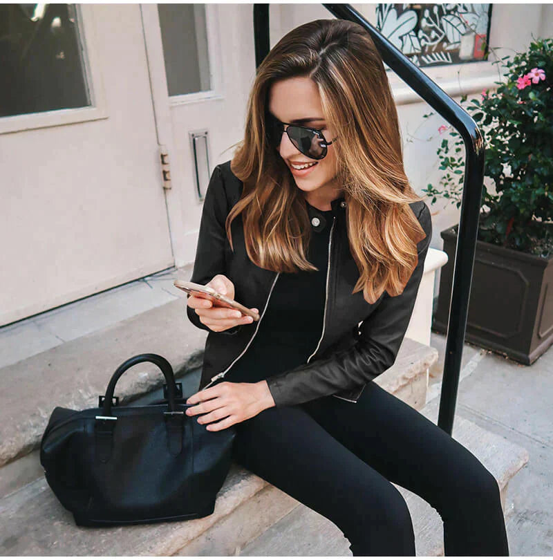 Sophia | Leather Jacket
