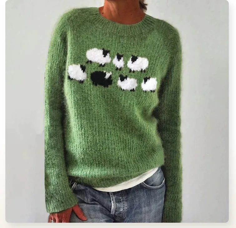 Lina | Cute and Comfortable Wool Sweater