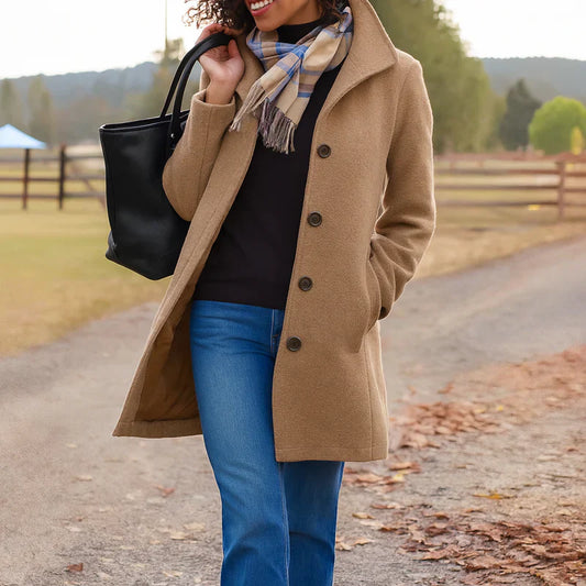 Aurora | Women’s Single-Breasted Coat