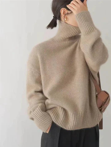 Amaya | Elegant Soft Turtleneck Sweater