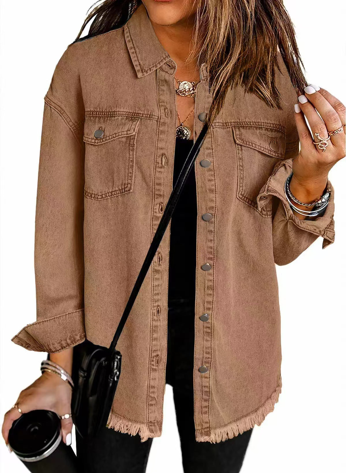 Marlowe | Oversized Shirt Jacket