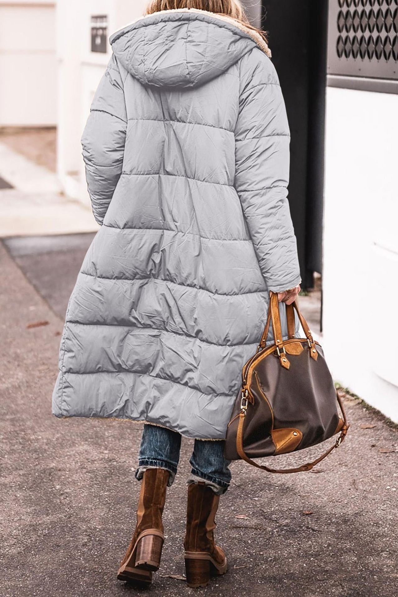 Ariella | Longline Sherpa Coat
